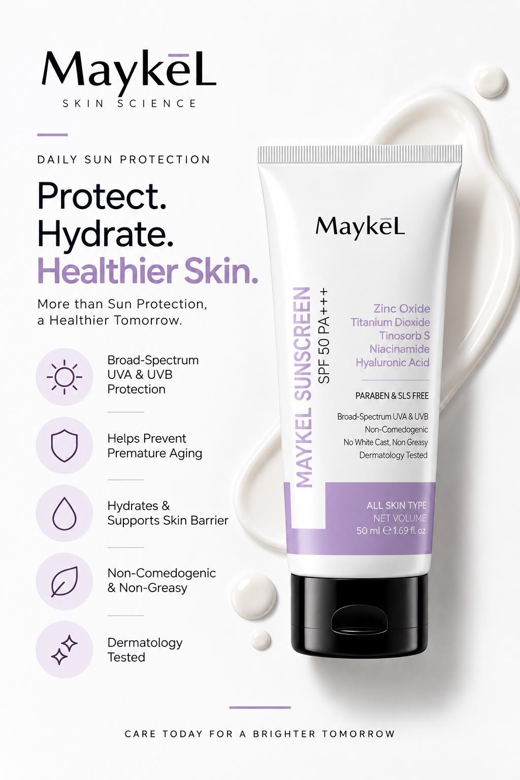 Maykel Sunscreen 
(50ML)