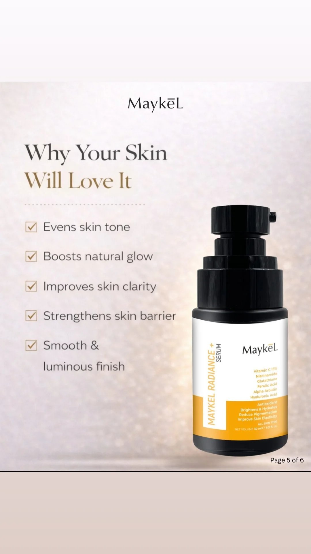 MAYKEL RADIANCE+ SERUM - Image 4